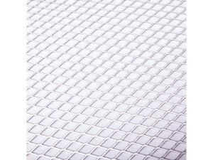 BGM Racing-Gitter - silber - 4mm - 300 x 300mm, universal