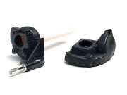 BGM PRO Schnellgasgriff - schwarz - waagerecht, 38mm