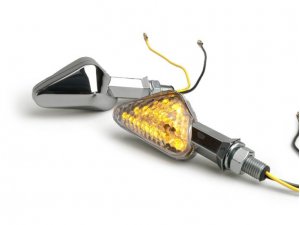 BGM Blinker - chrom - TRIANGLE LED, universal