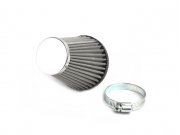 BGM Luftfilter - chrom - Edelstahl AW= 48mm