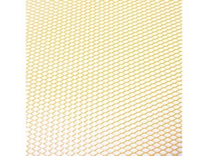 BGM Racing-Gitter - gelb lackiert - 8mm 300 x 300mm