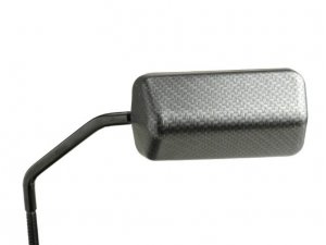 BGM Spiegel F1 CLASSIC - New Carbon matt - M8 x 75mm