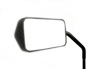 BGM Spiegel F1 CLASSIC - New Carbon matt - M8 x 75mm