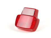 BGM STYLE Rcklichtglas - rot - Vespa Antik- Metall klein