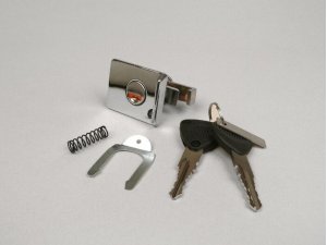 BGM Gepäckfachschloss - chrom - Vespa PX Lusso ab Bj....