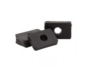 Gummipuffer Kit Rahmen, Bein schild fr Lambretta 125 LI /LIS/DL/GP/150 LI/LIS/SX/DL /GP/175 TV/200 TV/SX/DL/GP eckig, 4 Stck