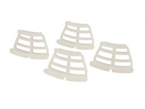 Gitter Bremstrommel, vorne, Scheibenbremse fr Lambretta 125 LI 3/LIS/150 LI 3/LIS/SX /175 TV 3/200 TV/SX wei, 4 Stck