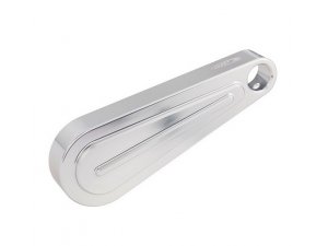 Schwingenabdeckung SIP fr Vespa 125 V30-33/VM/VN/ACMA /Hoffmann C/VNA-TS/150 VL /VB1/VD/VGLA/B/VGL1/GS/VBA -Super/Rally/P150S Aluminium, silber eloxiert,