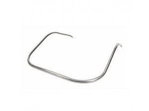 Monoschlitzrohr Beinschild fr Vespa 50 L/R/Special/SR/90 /R/125 PV/ET3 passt auch fr Vespa 50/N/S /100/125 VMA1 silber, Aluminium, weich, 1-teilig fr perfekte Reparatur,