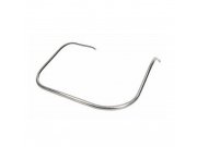 Monoschlitzrohr Beinschild fr Vespa 50 L/R/Special/SR/90...