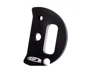 Gasrolle SIP Lenkkopf, Quick Throttle Disc fr Vespa 125 VNB3-6/150 VB1/VBA/VBB/VGLA -B/T3-T4/GS VS2-5/160 GS  44 mm, Aluminium, CNC gefrst, schwarz eloxiert, Kurzhub, ohne Seilzugversatz, mit Seilzuganschlag