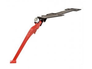 Seitenstnder SIP 82 fr Vespa PK50-125/S/XL/XL2/PX80 -200/PE/Lusso/98/MY/`11/T5 L 245 mm, Aluminium, rot, mit zwei Federn, selbsteinklappend