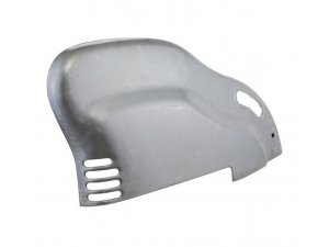 Seitenhaube links, fr Lambretta LD 125-150 Metall gelt