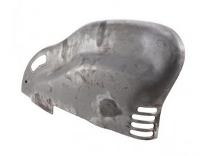 Seitenhaube rechts, fr Lambretta LD 125-150 Metall gelt