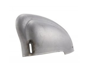 Seitenhaube links, fr Lambretta 125 LI 1-2/150 LI 1-2/175 TV 1-2 Metall gelt, mit Lftungsschlitzen