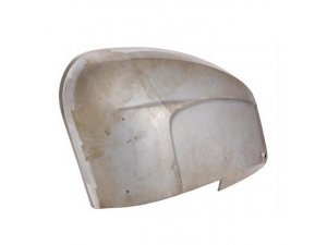 Seitenhaube links, fr Lambretta 125 LI Special/150 LI Special/SX/175 TV 3 (`64 -)/200 TV Metall gelt