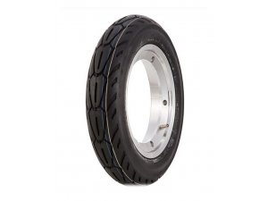 Reifen SIP Performer, 3.00-10, 50P TL reinforced ECE-R75, KBA 50133, Special Pack auf Felge SIP 2.10-10 schlauchlos, Aluminium poliert, montiert, fahrfertig!