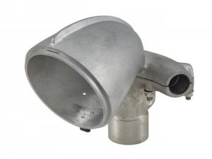 Scheinwerfer Gehuse fr Vespa 125 VU1T/Allstate Aluminium, inkl. Unterteil/Lenkerklemme