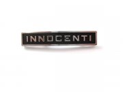 Schild Innocenti Rahmen hinten Scootopia Lambretta GP/dl